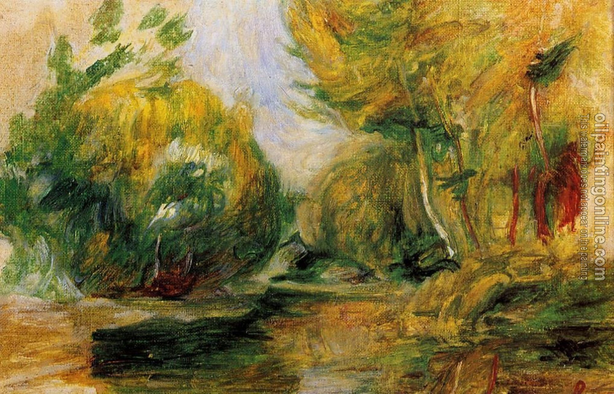 Renoir, Pierre Auguste - Landscape